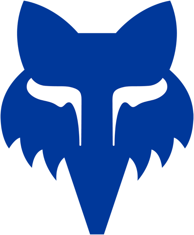 Fox Head 2.5" - Blue