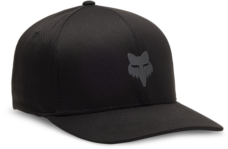 Fox Head Tech Flexfit Hat - Black/Charcoal