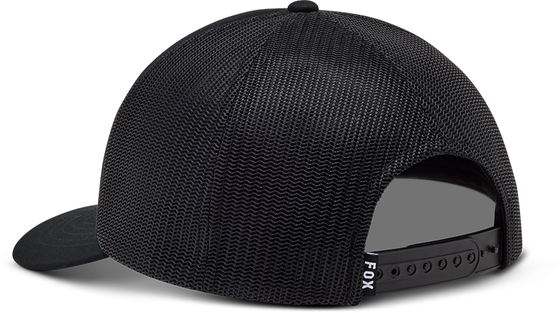 Fox Head Trucker Hat - Black