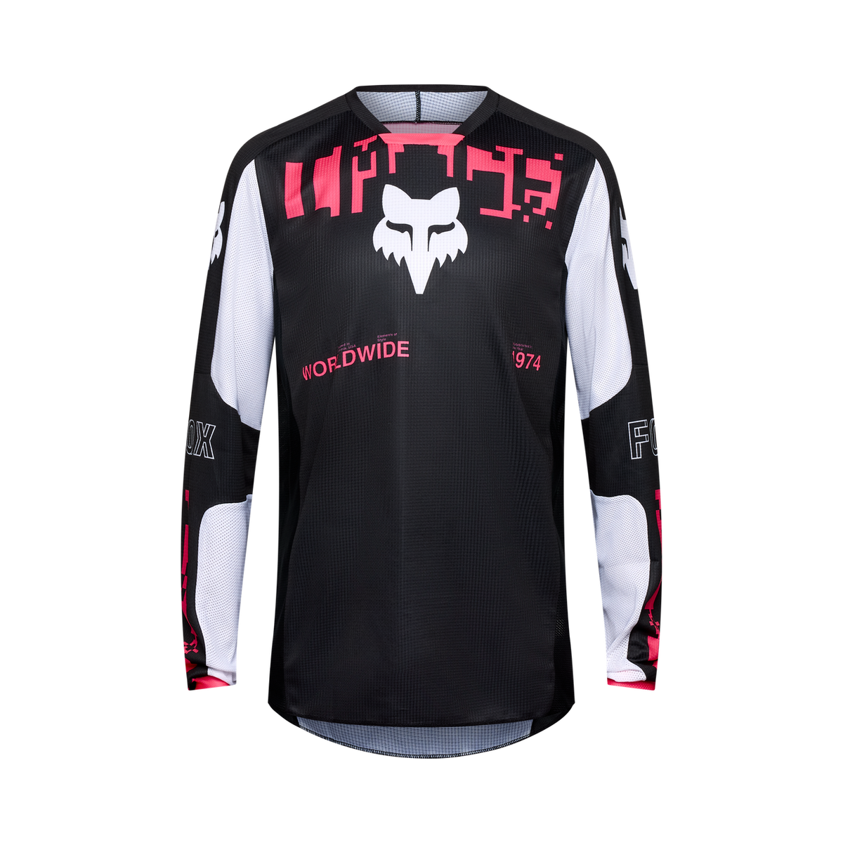 180 Digi Image Jersey - Black/Pink Fox Racing