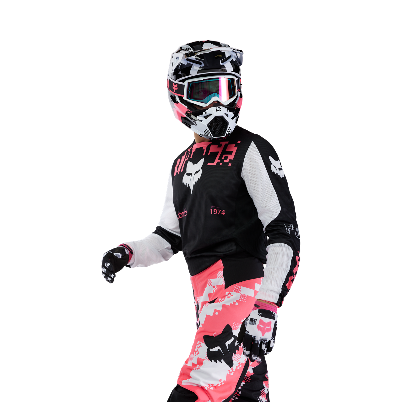 180 Digi Image Jersey - Black/Pink