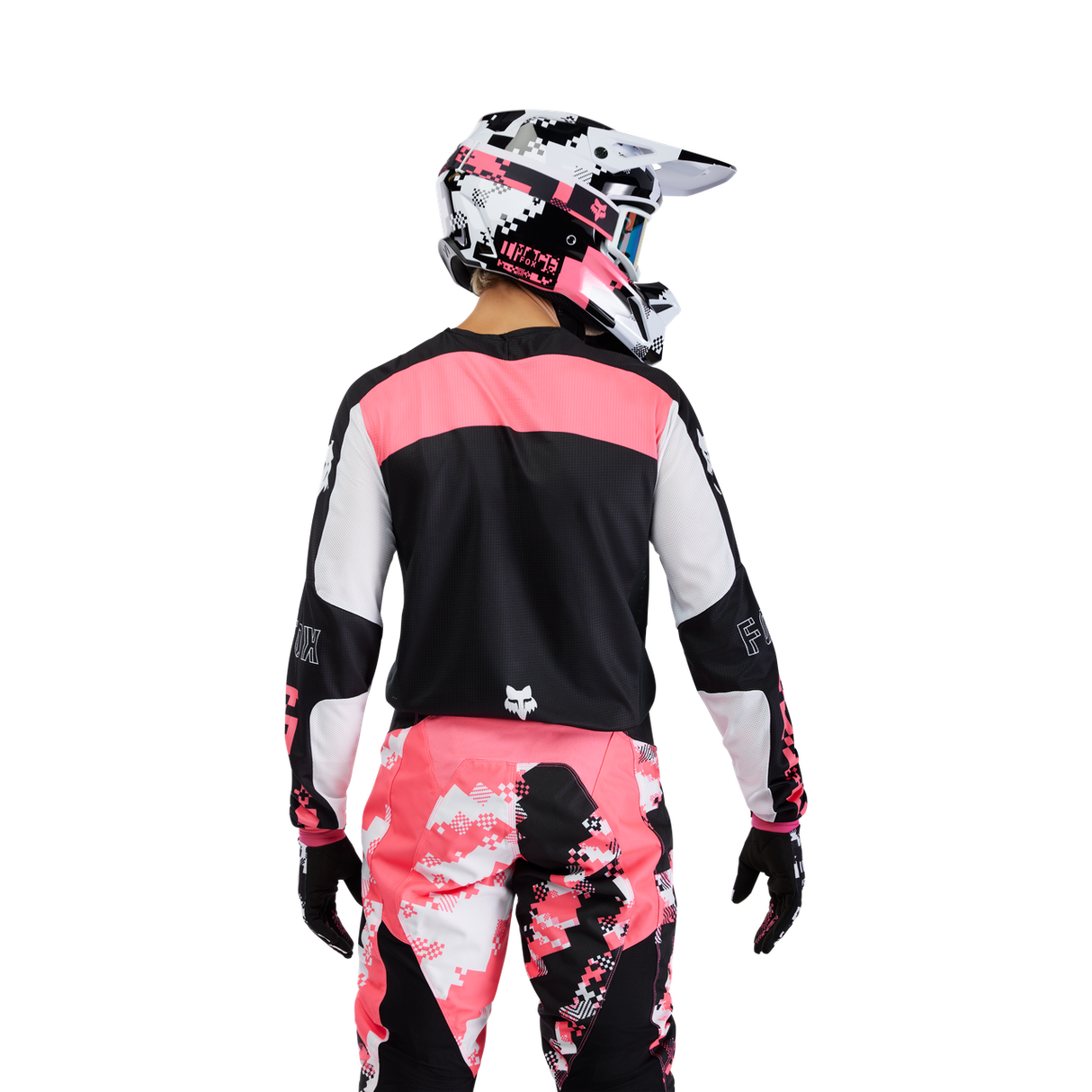 180 Digi Image Jersey - Black/Pink Fox Racing