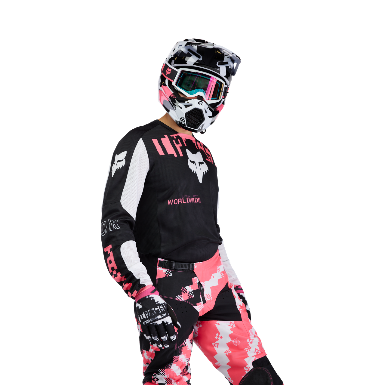 180 Digi Image Jersey - Black/Pink