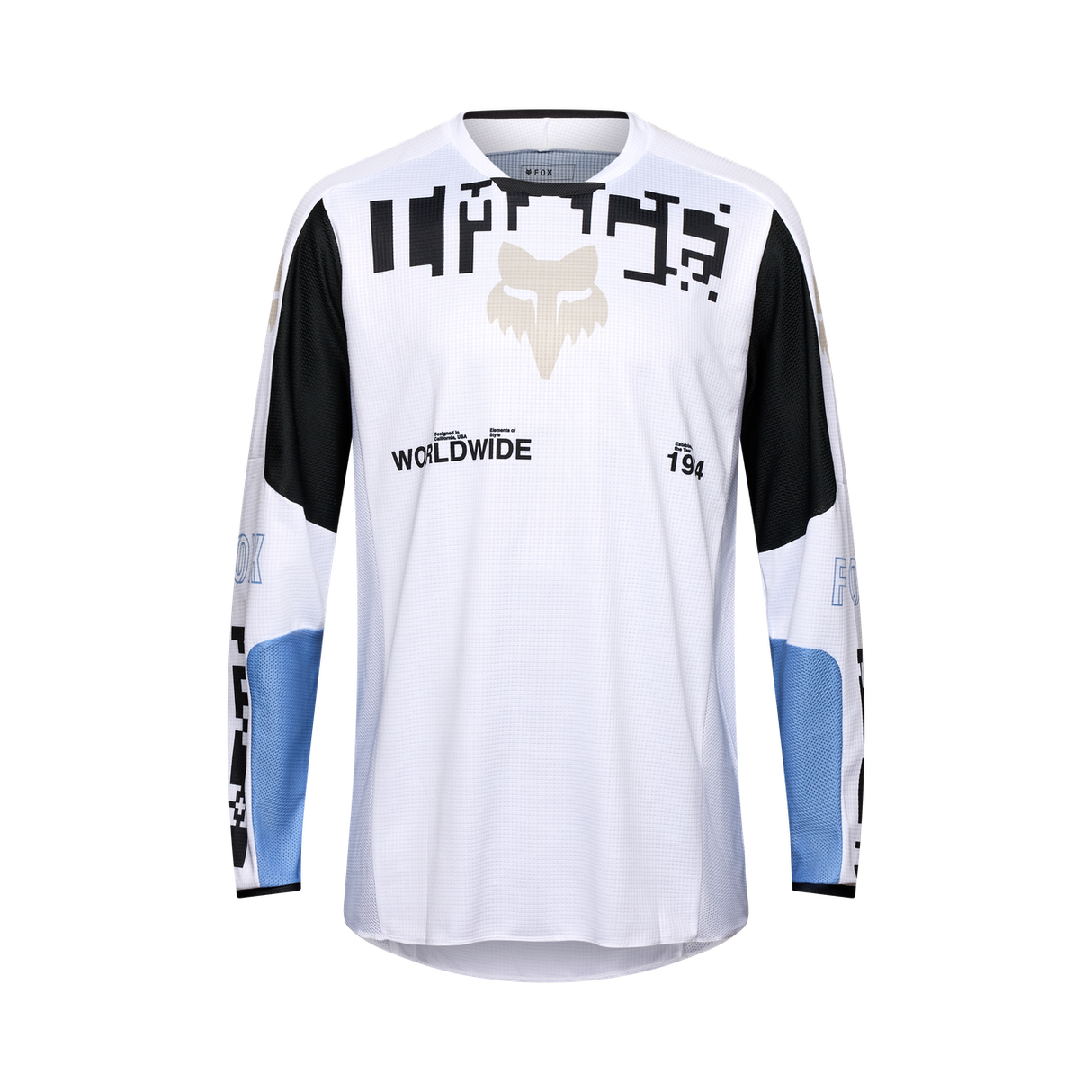 180 Digi Image Jersey - White Fox Racing