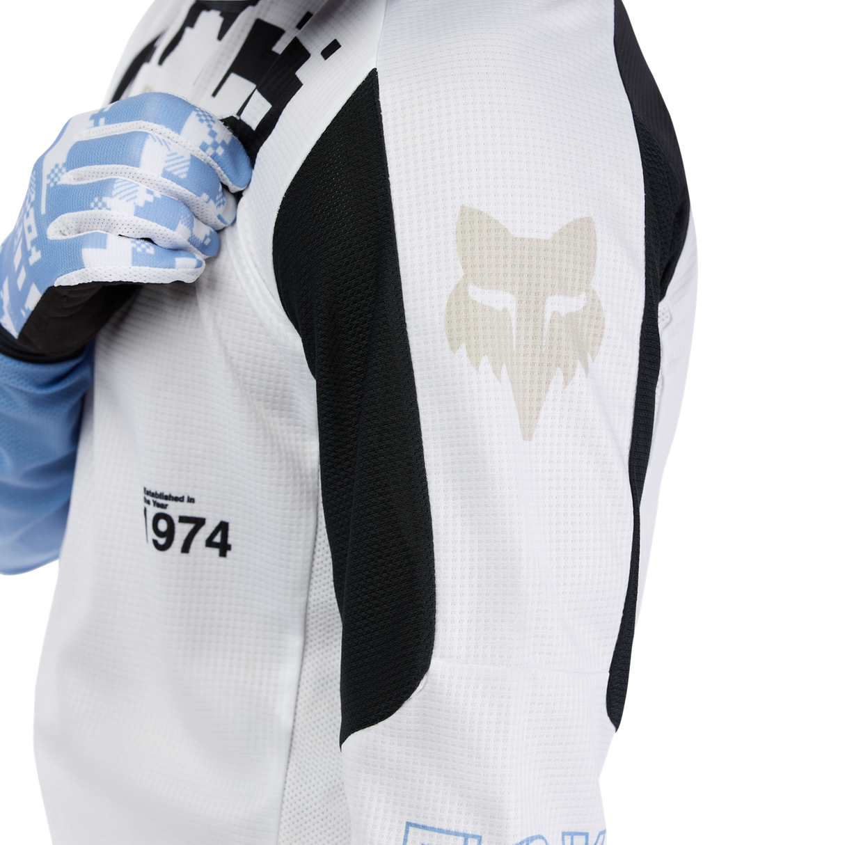 180 Digi Image Jersey - White Fox Racing