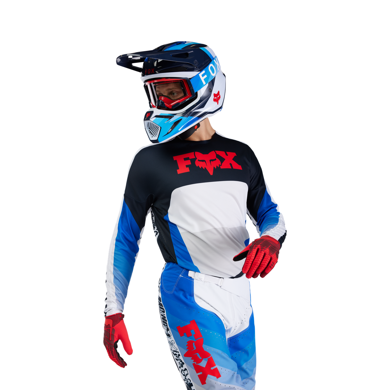 360 Fade Jersey - White/Blue