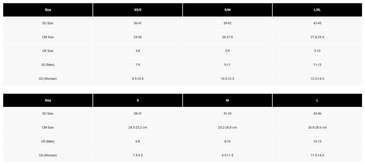 6" Ranger Socken  3 Paar - Black