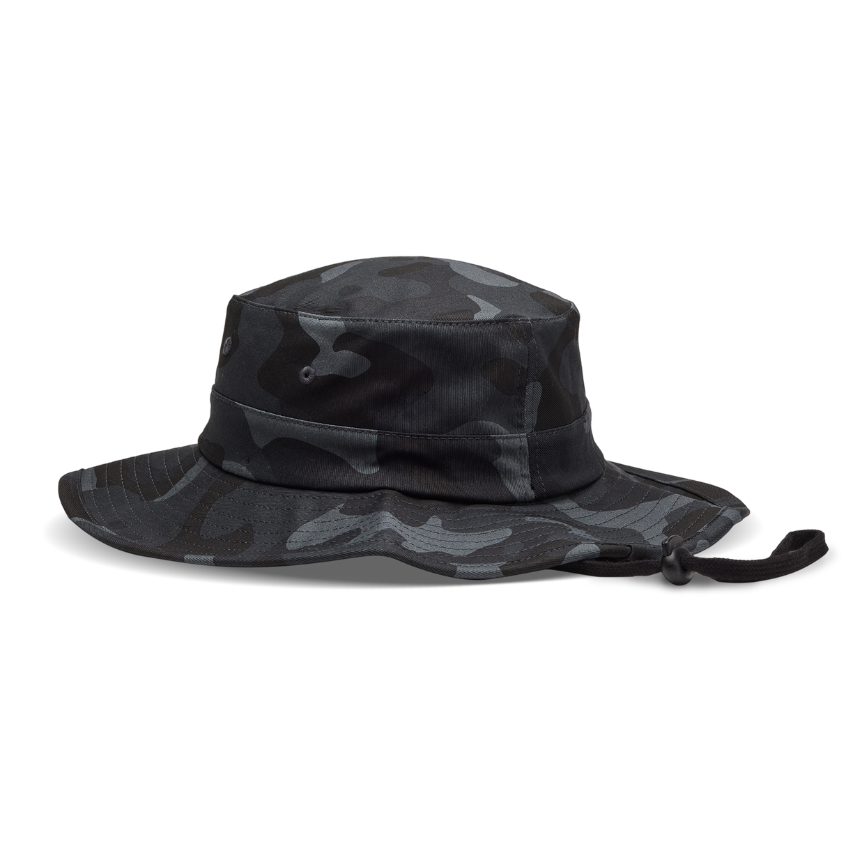 Base Over Sun Hat - Black Camo