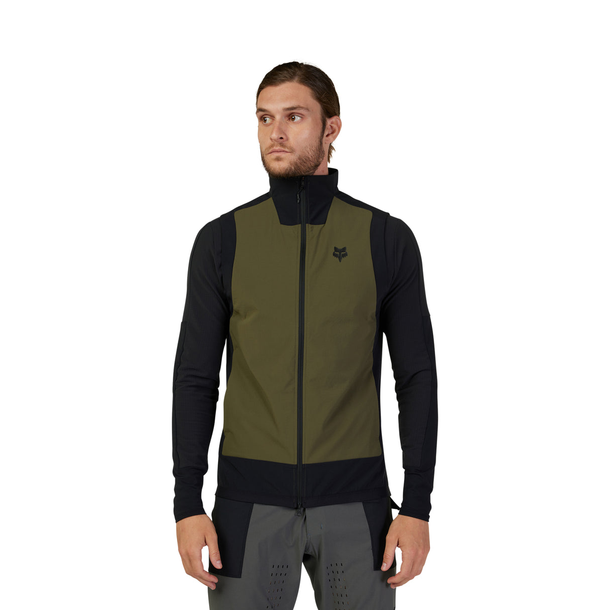 Defend Fire Alpha Weste - Olive Green