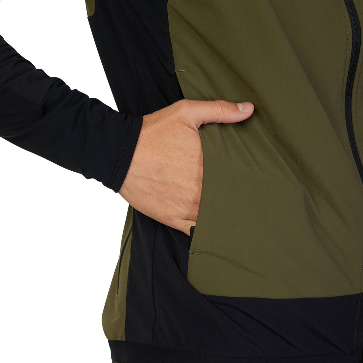 Defend Fire Alpha Weste - Olive Green