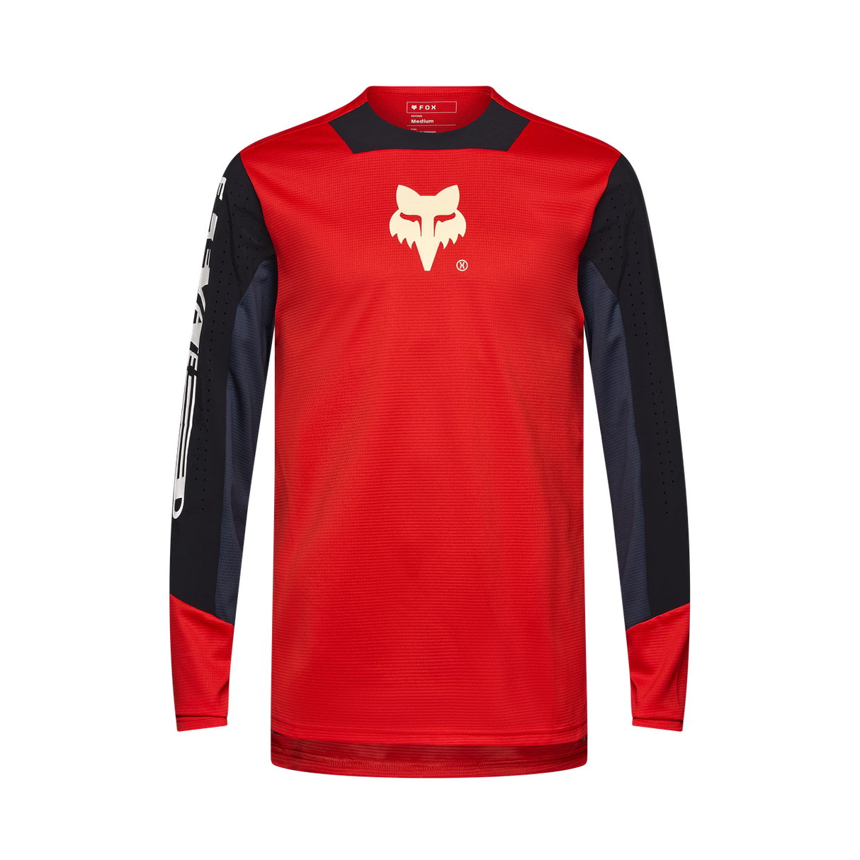 Defend Long Sleeve Jersey Elevated - Flo Red