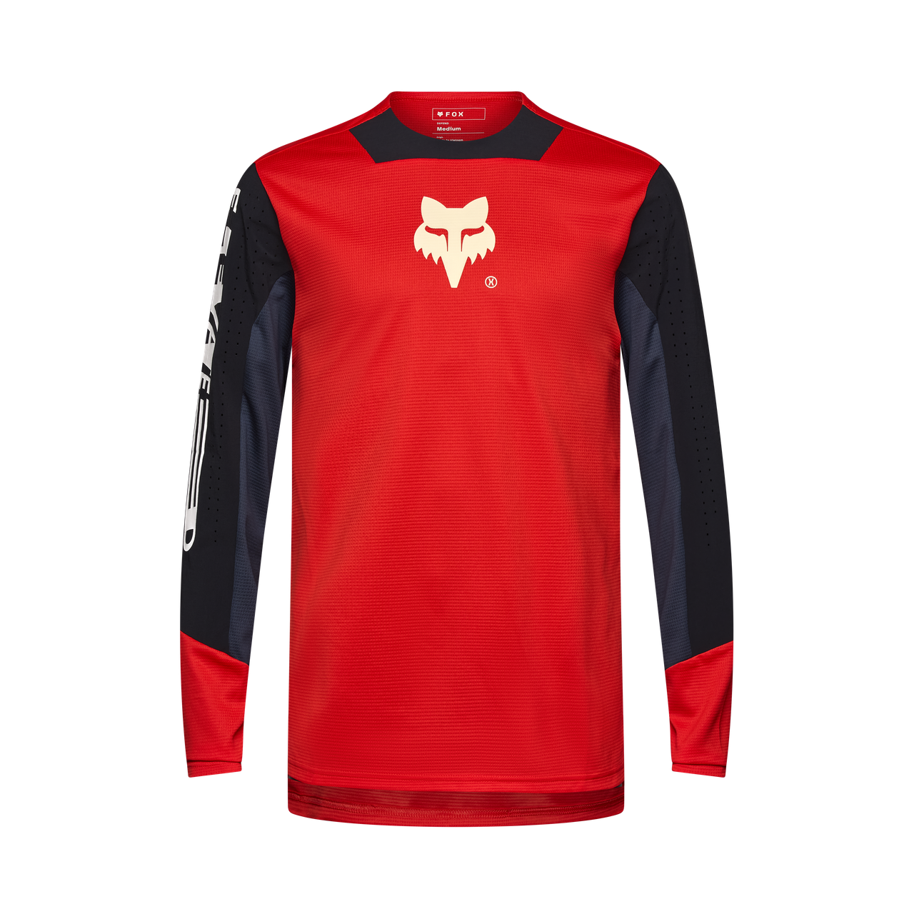 Defend Long Sleeve Jersey Elevated - Flo Red