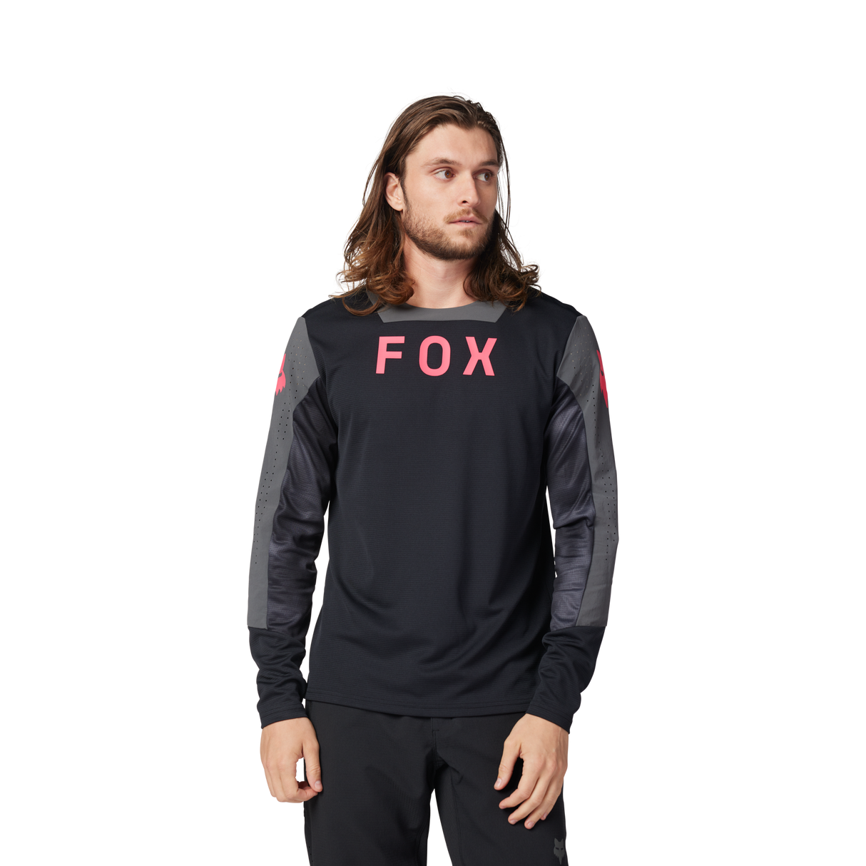 Defend Long Sleeve Jersey Taunt - Black