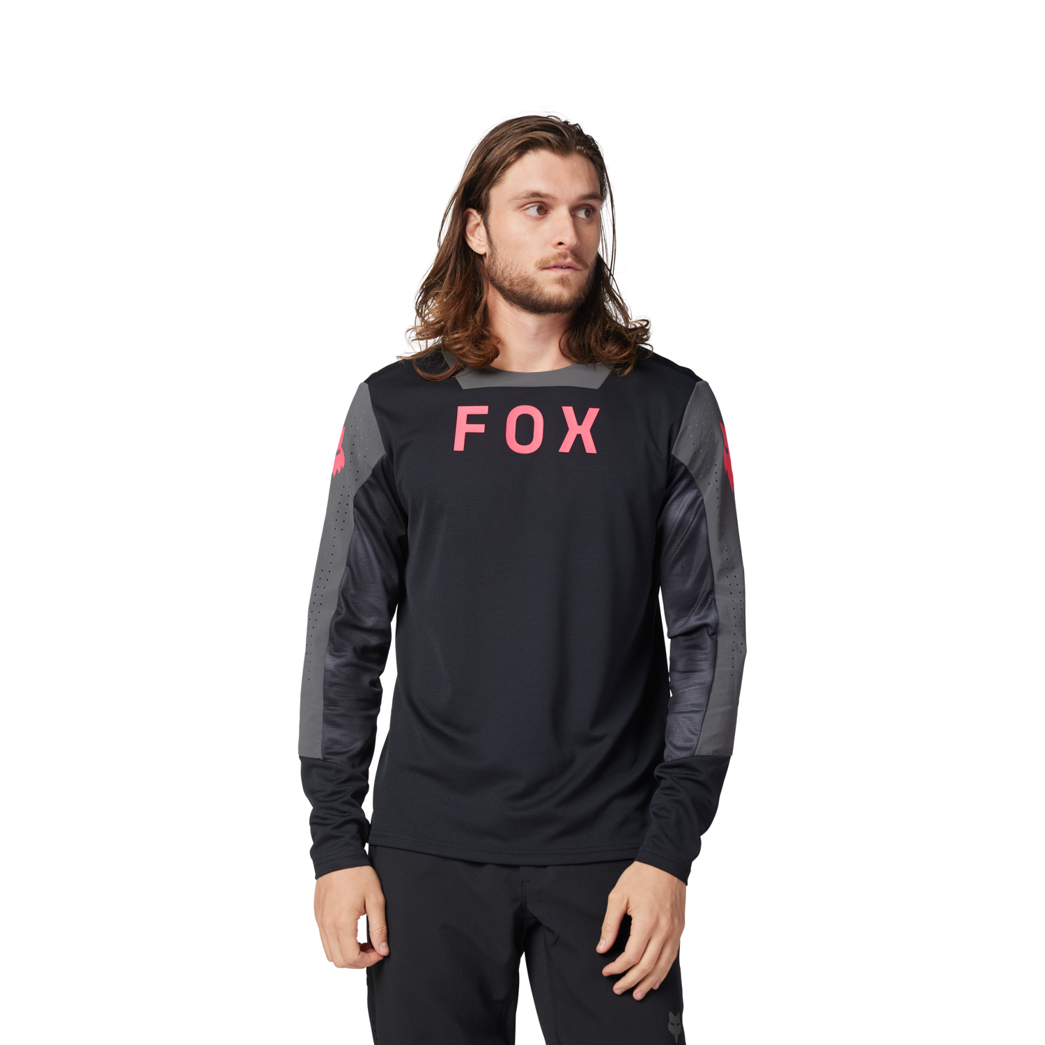 Defend Long Sleeve Jersey Taunt - Black
