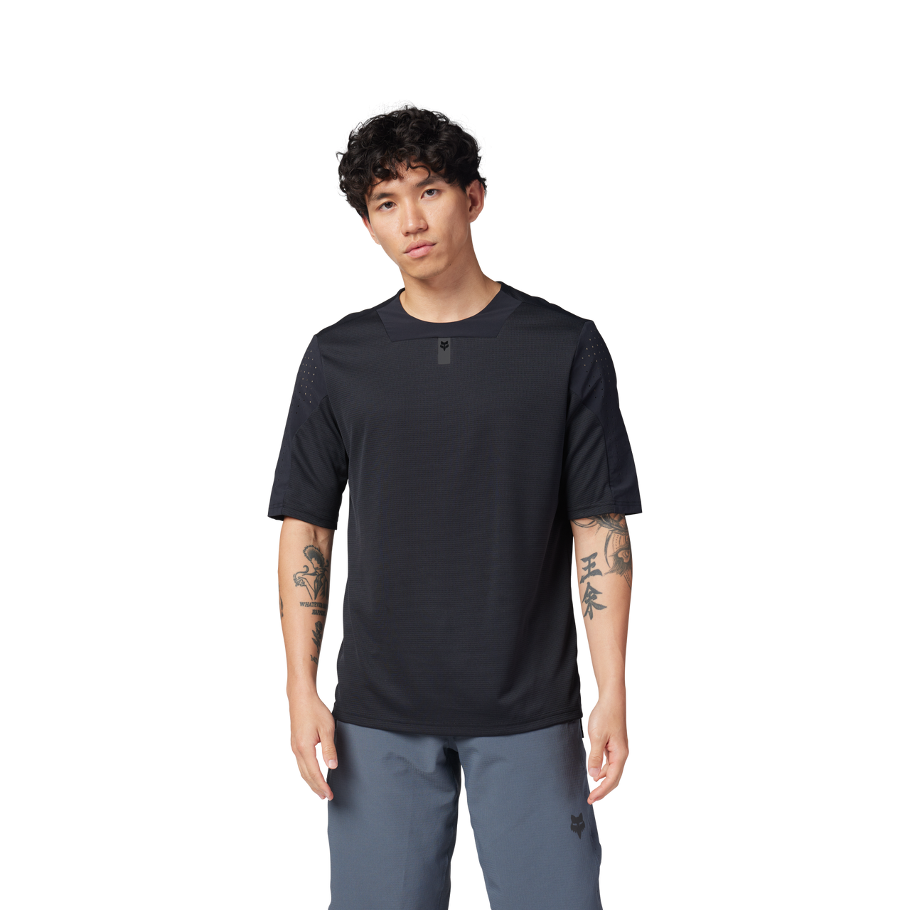 Defend Short Sleeve Jersey - Black