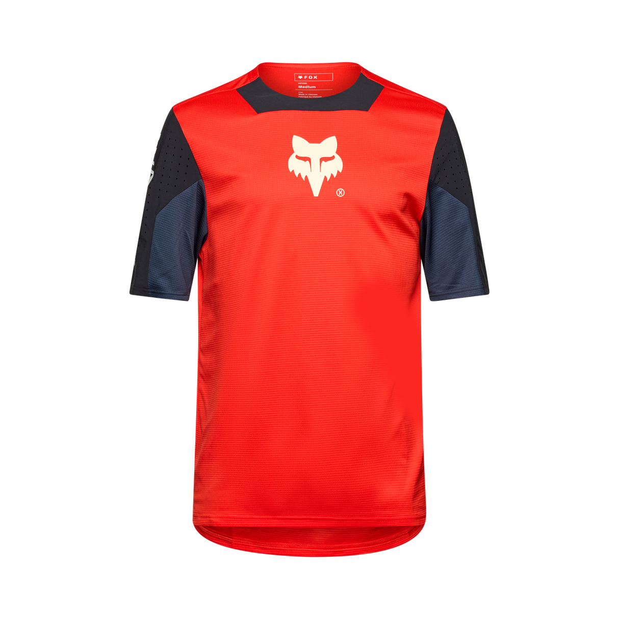 Defend Short Sleeve Jersey Elevated - Flo Red