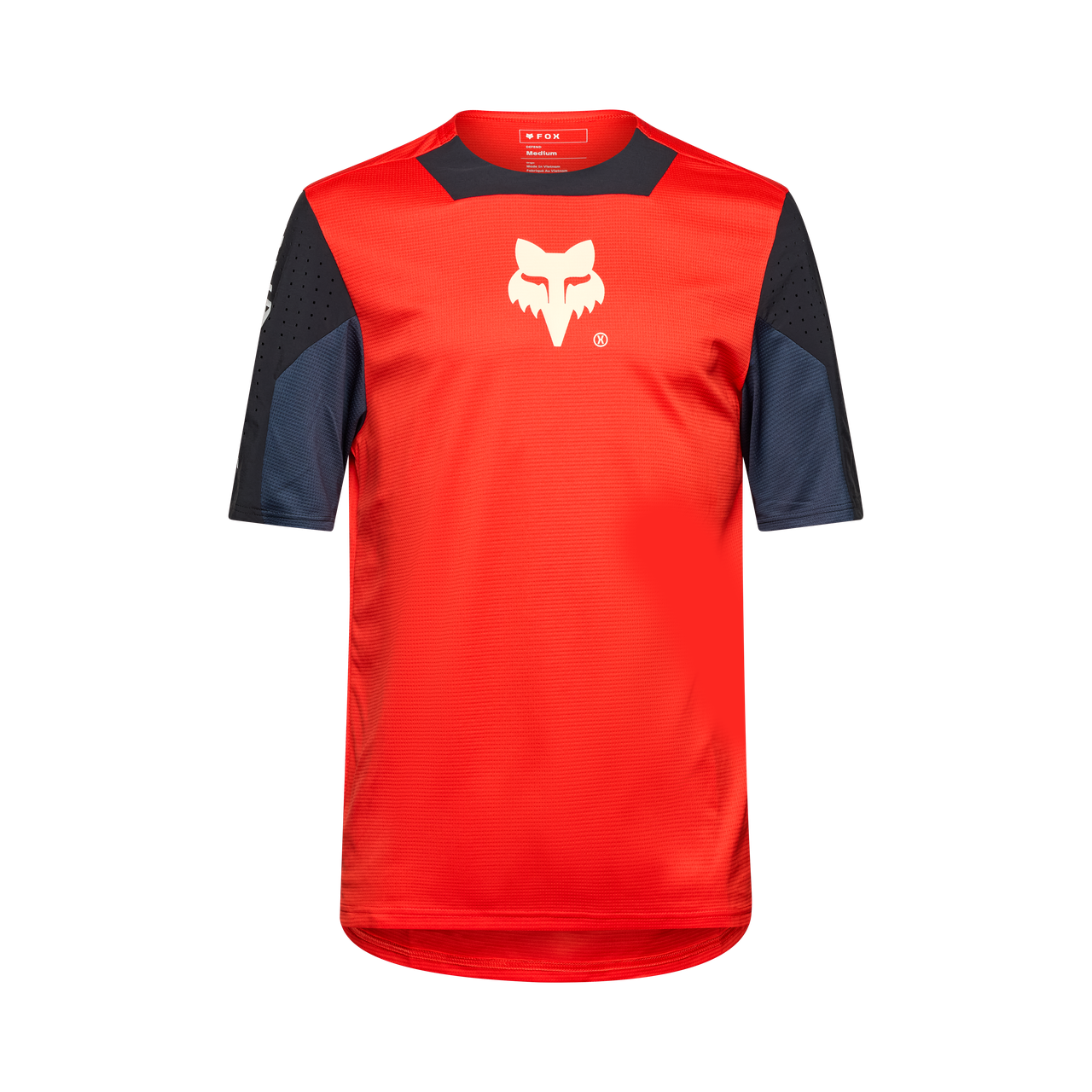 Defend Short Sleeve Jersey Elevated - Flo Red