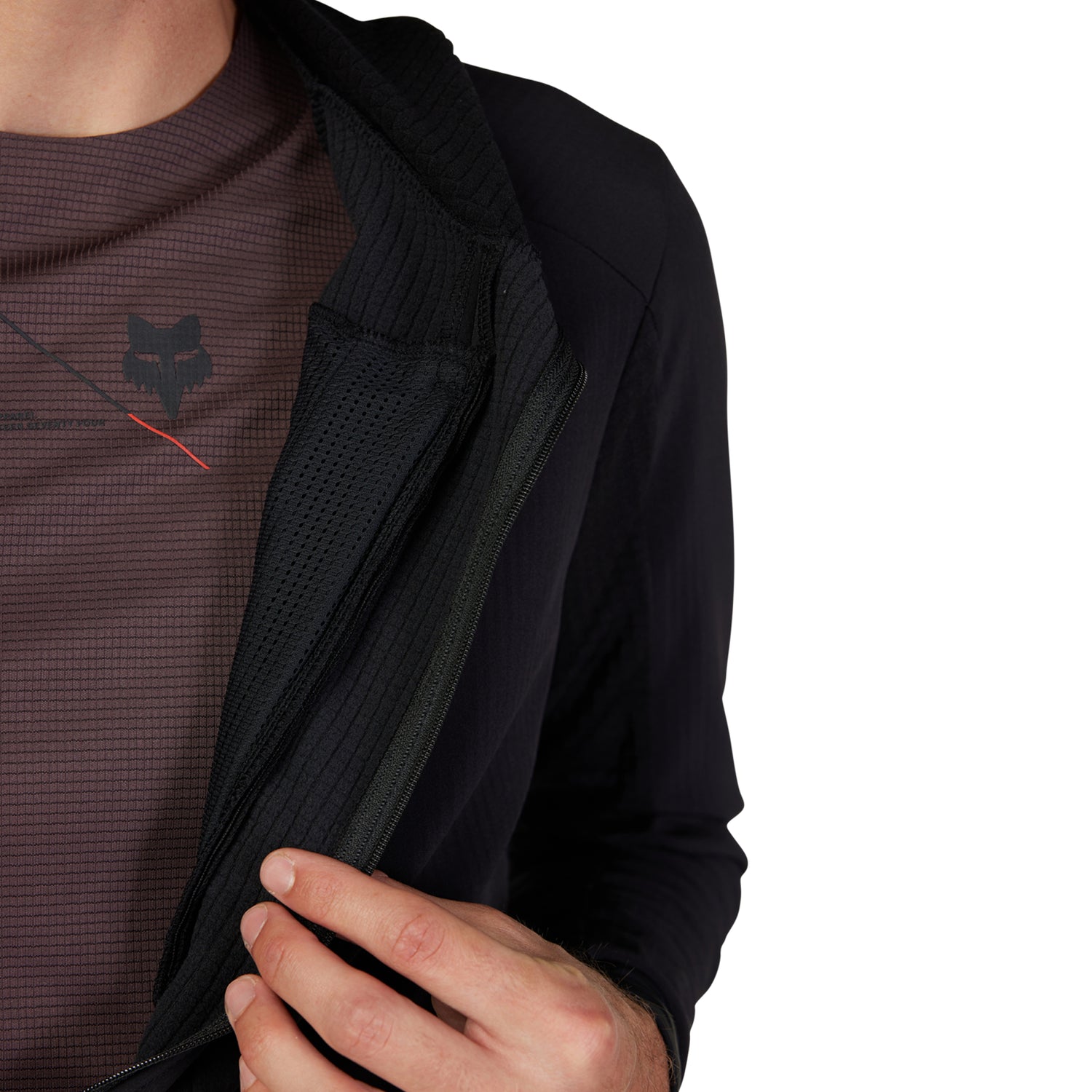 Defend Thermal Hoodie - Black