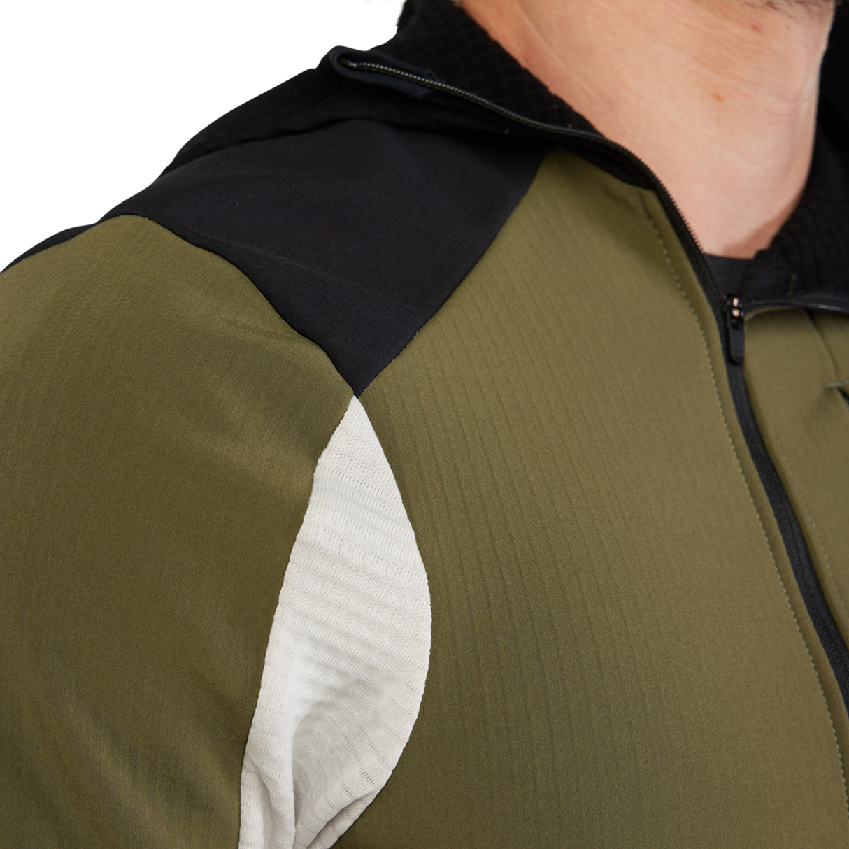 Defend Thermal Hoodie - Olive Green