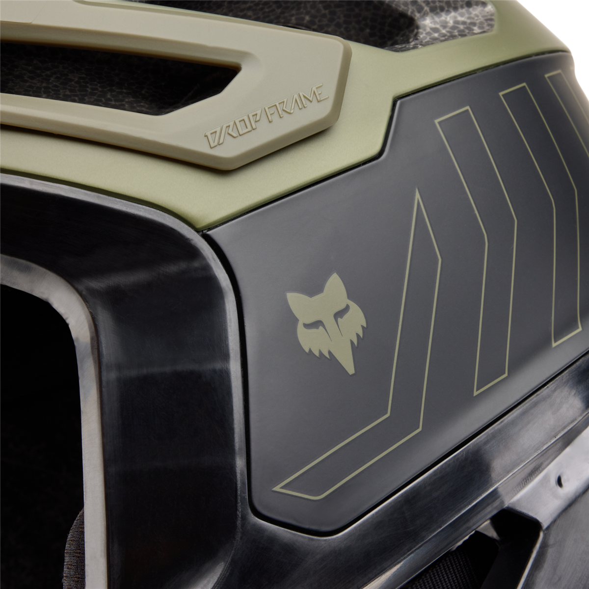 Dropframe Pro Helm Runn CE - Olive Green