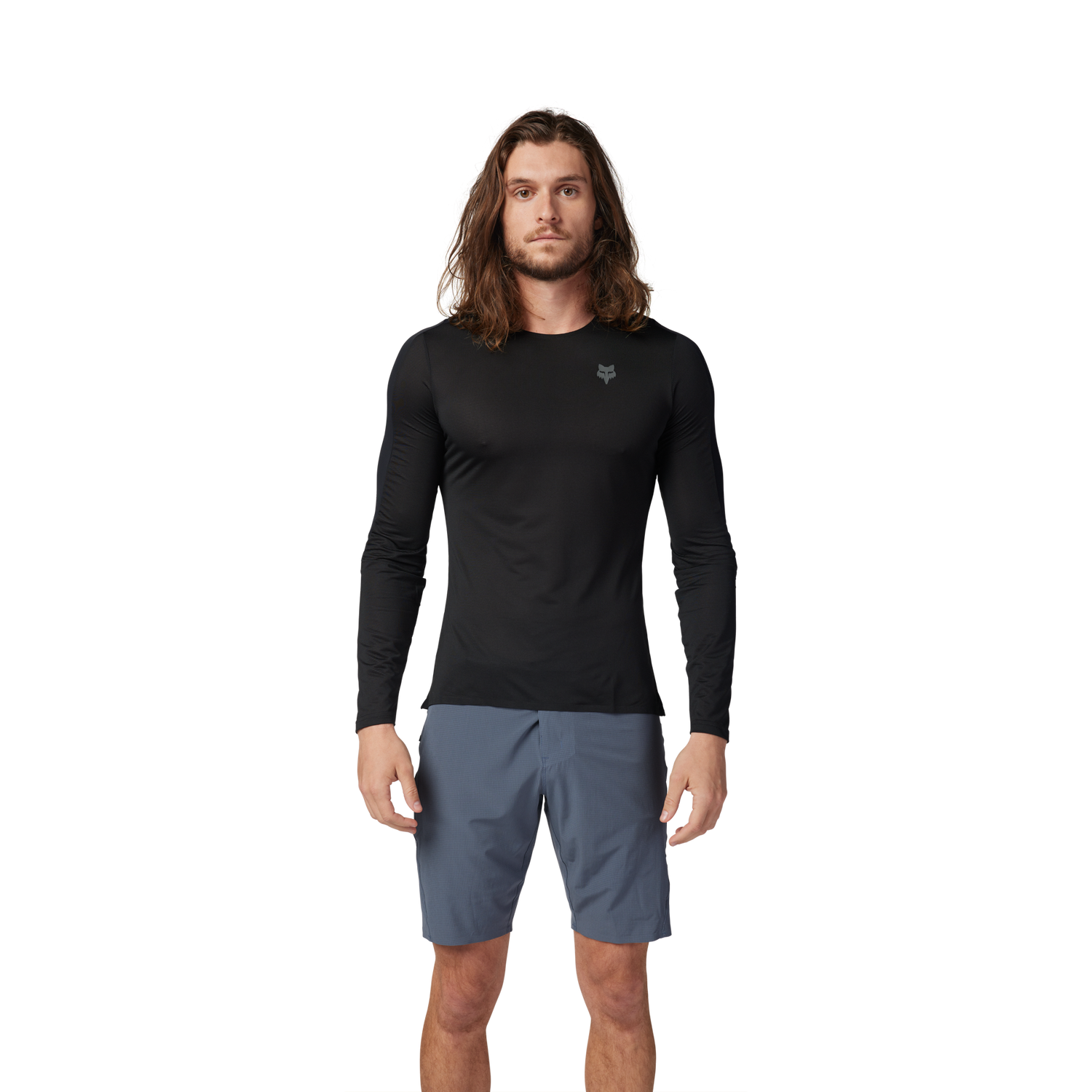 Flexair Ascent Long Sleeve Jersey - Black