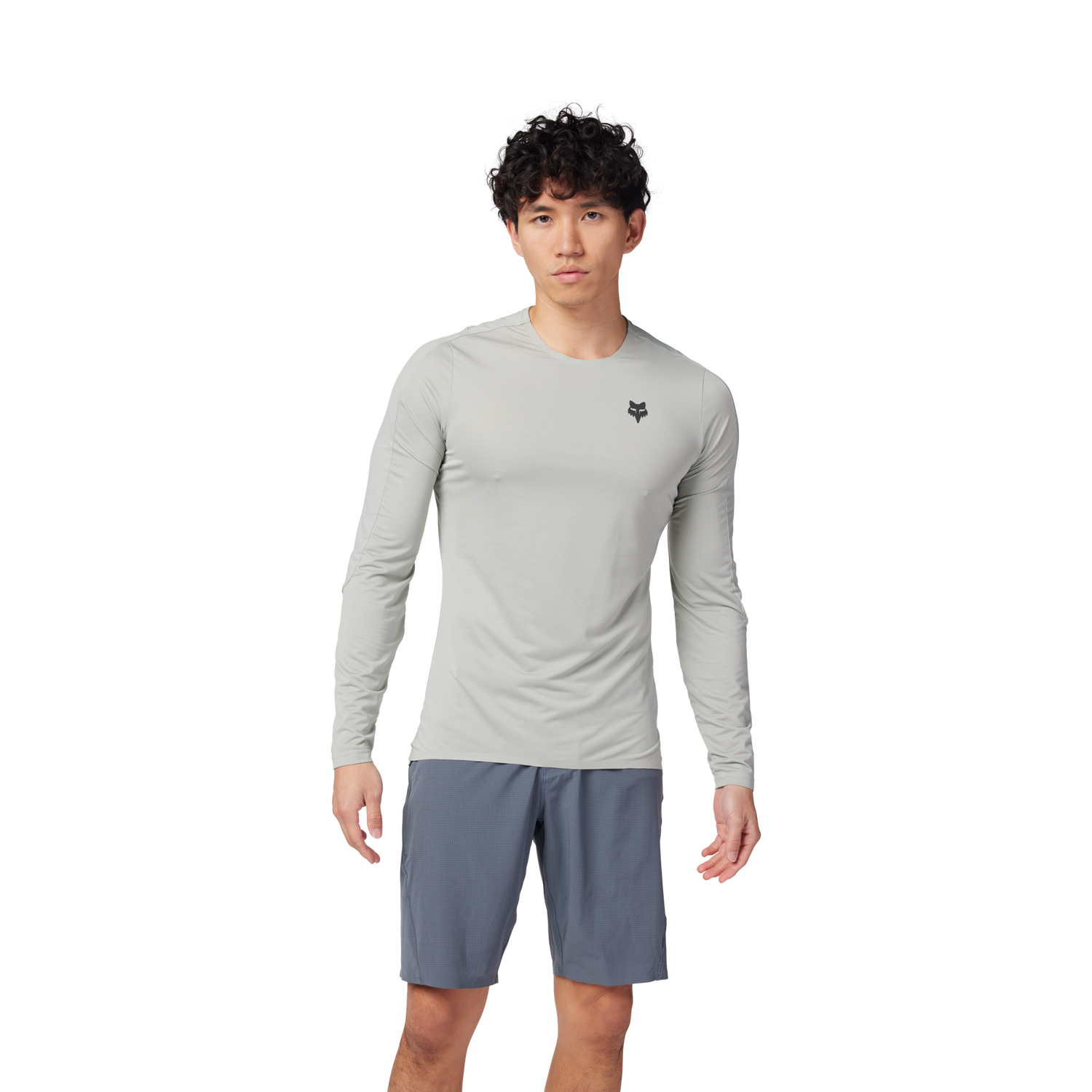 Flexair Ascent Long Sleeve Jersey - Grey Vintage