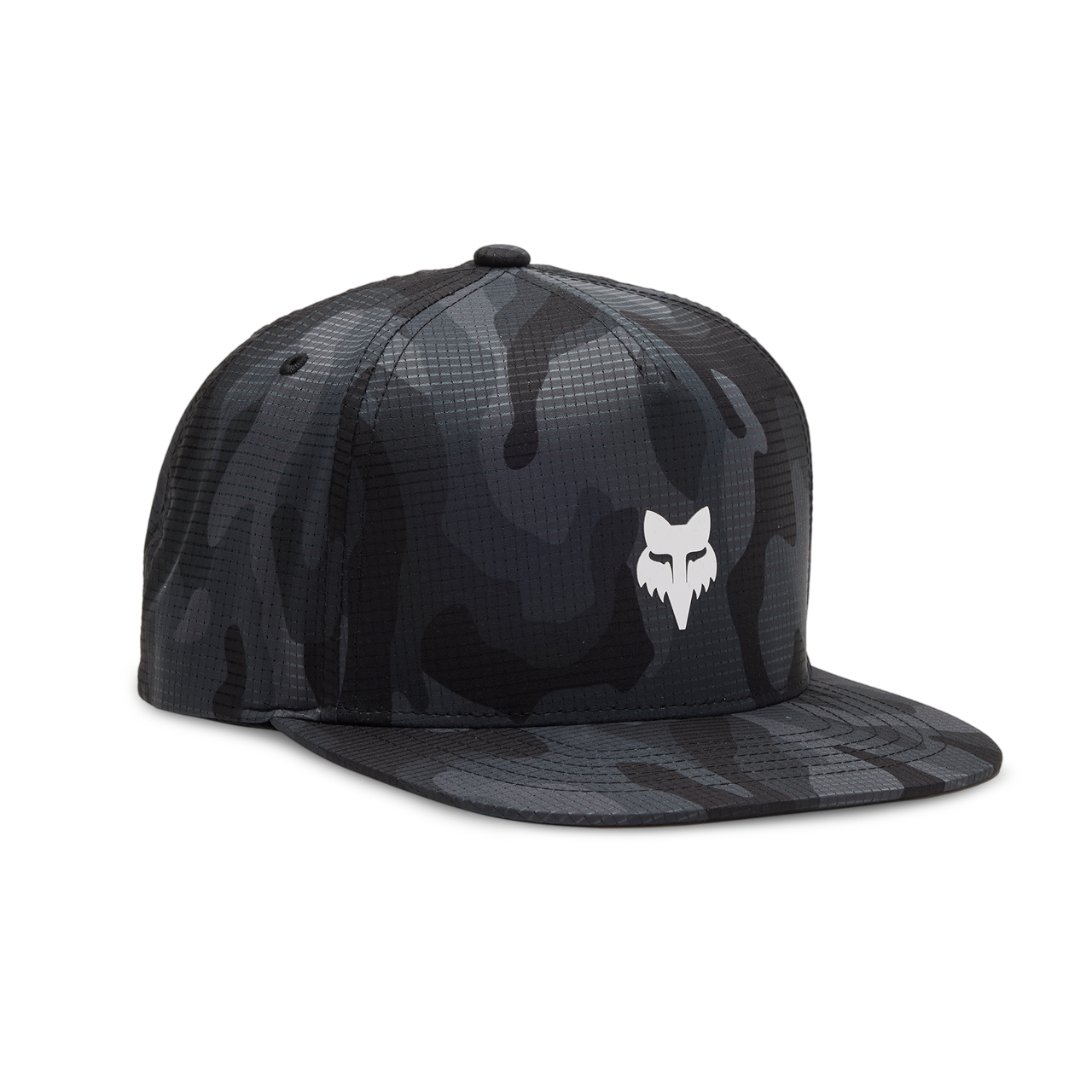 Fox Head Camo Tech Snapback - Black Camo