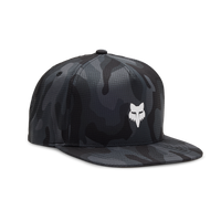 Fox Head Camo Tech Snapback - Black Camo