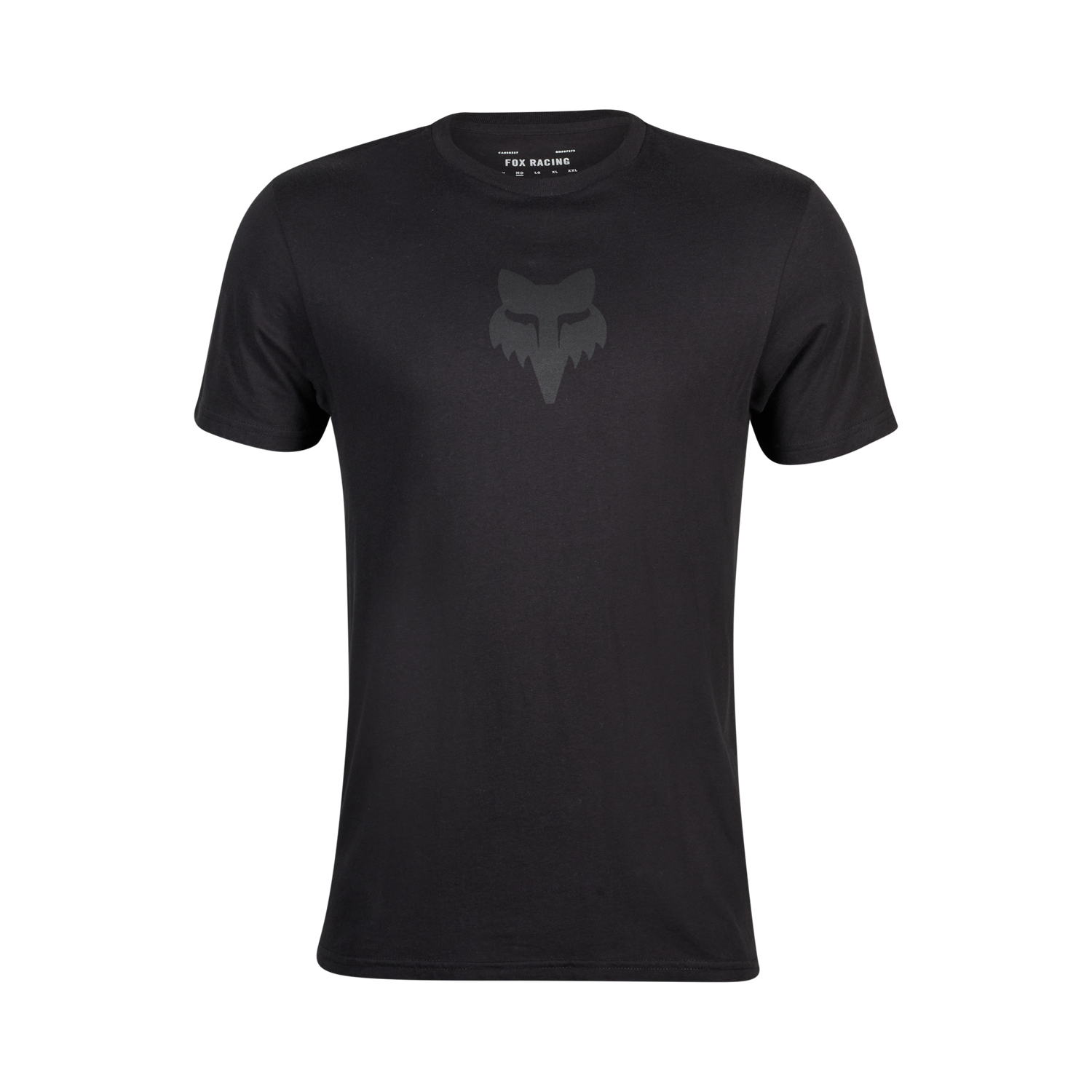 Fox Head Short Sleeve Premium T-Shirt - Black / Black
