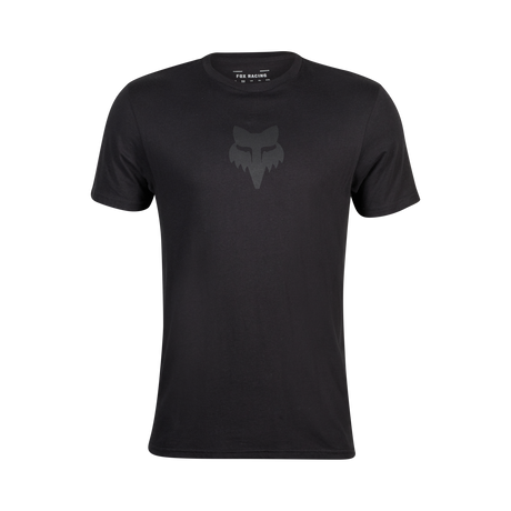 Fox Head Short Sleeve Premium T-Shirt - Black / Black