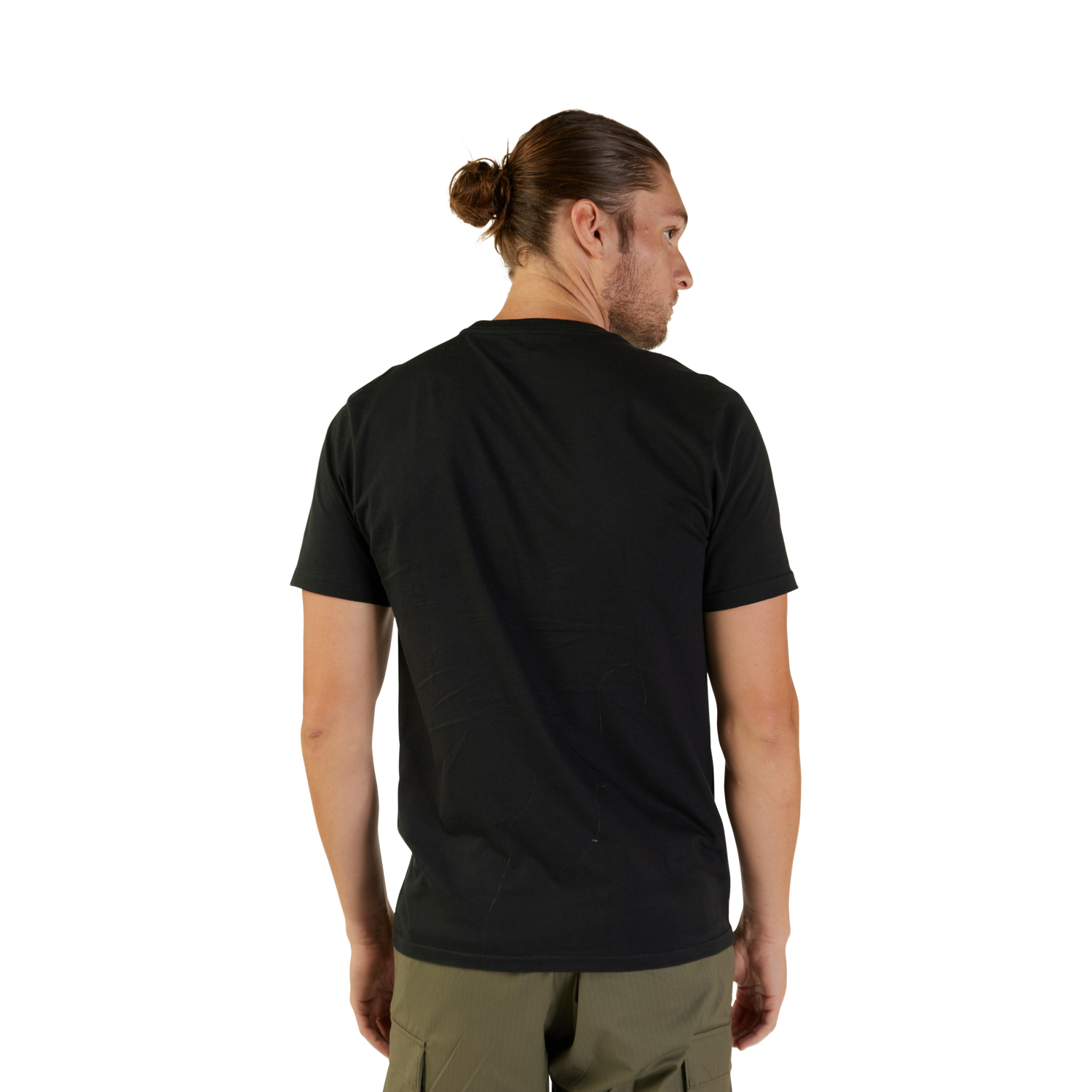 Fox Head Short Sleeve Premium T-Shirt - Black / Black