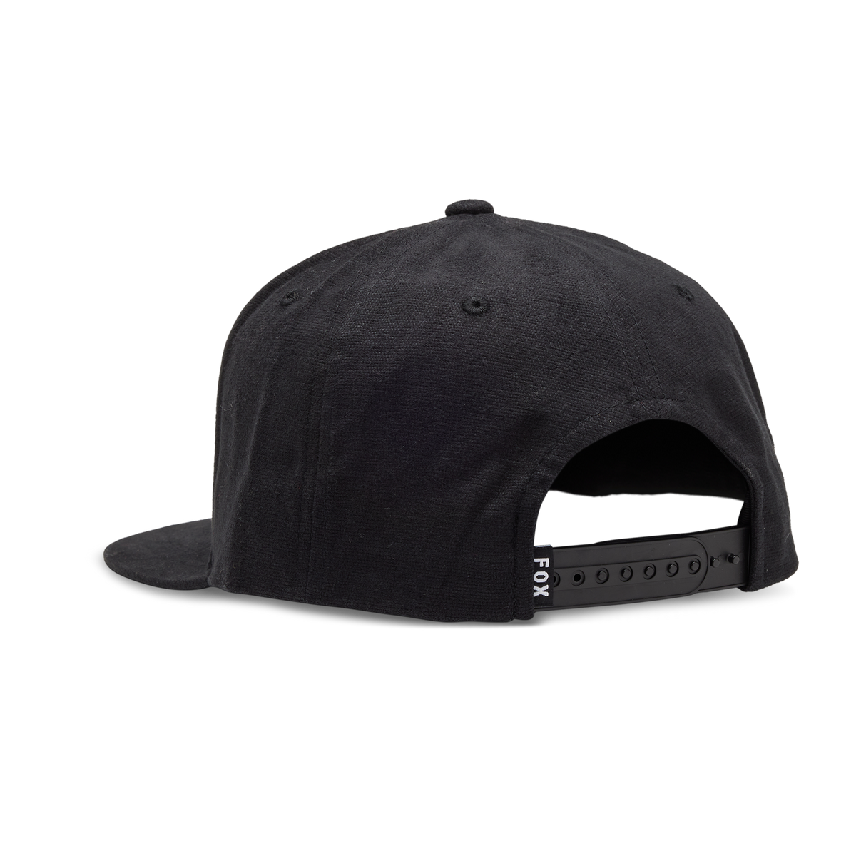 Fox Head Snapback Hat - Black / Charcoal