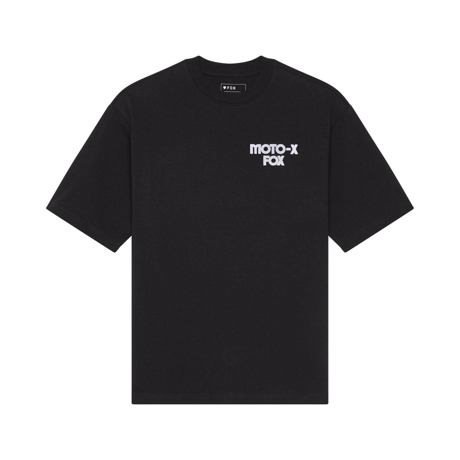 Moto-X Oversized Short Sleeve Tee - Black