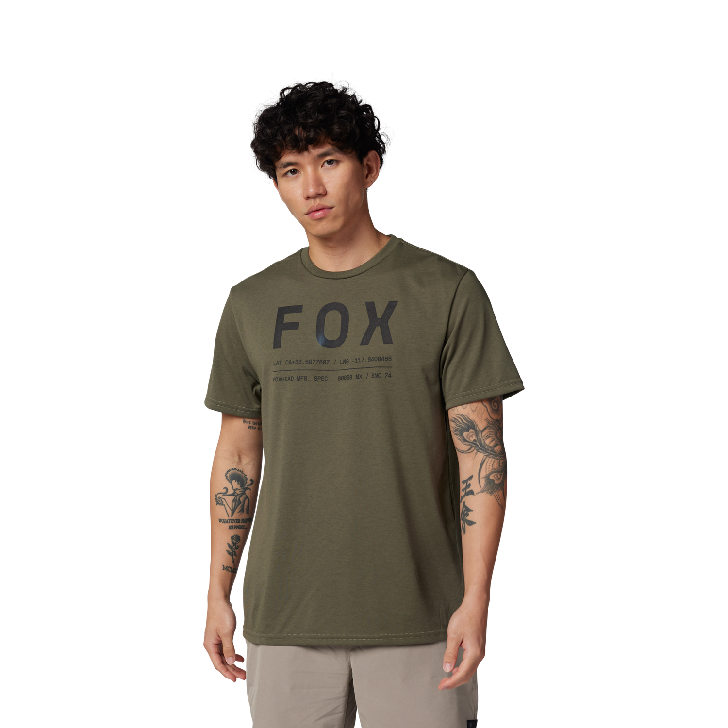 Non Stop Short Sleeve Tech T-Shirt - Olive Green
