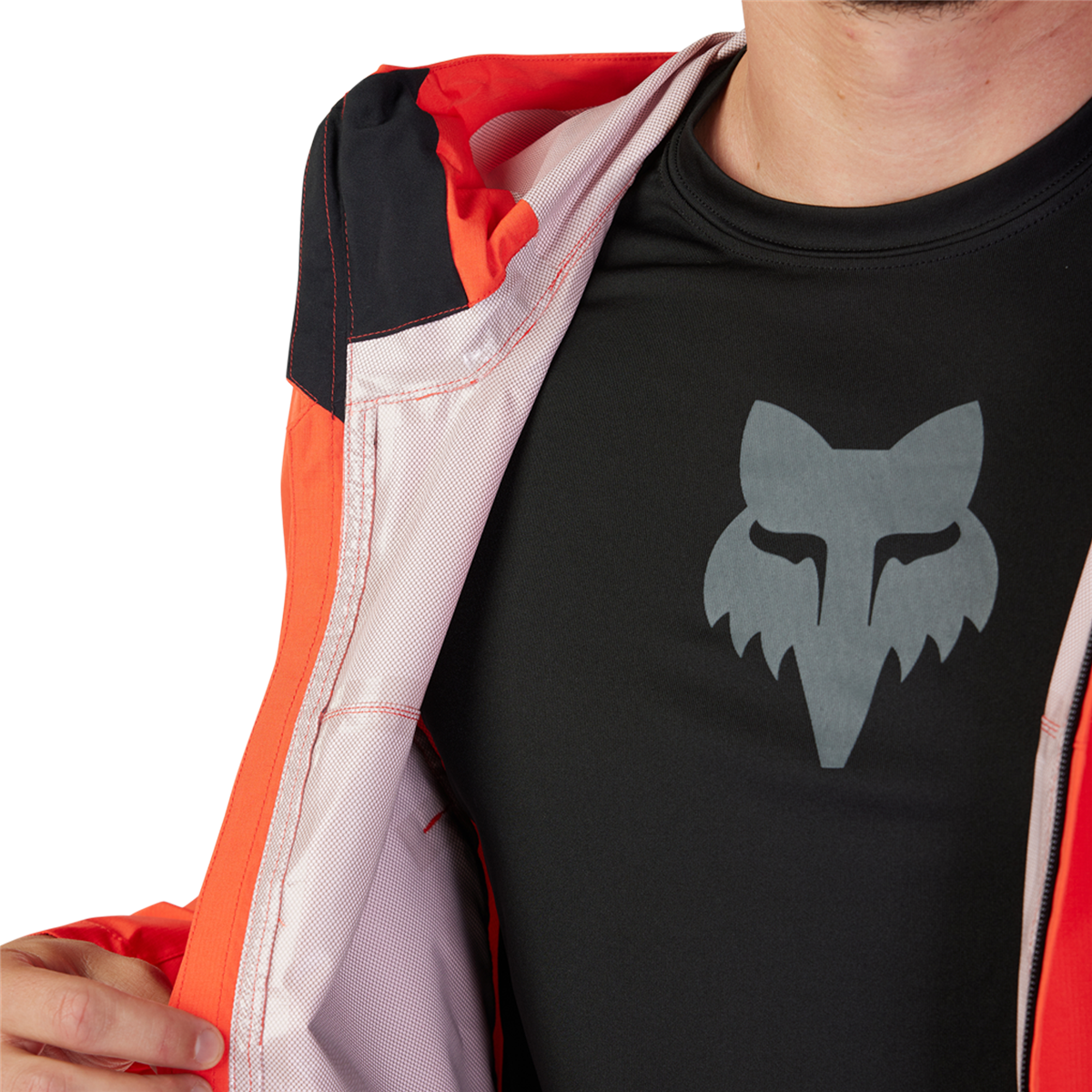 Ranger 2.5L Regenjacke - Orange Flame