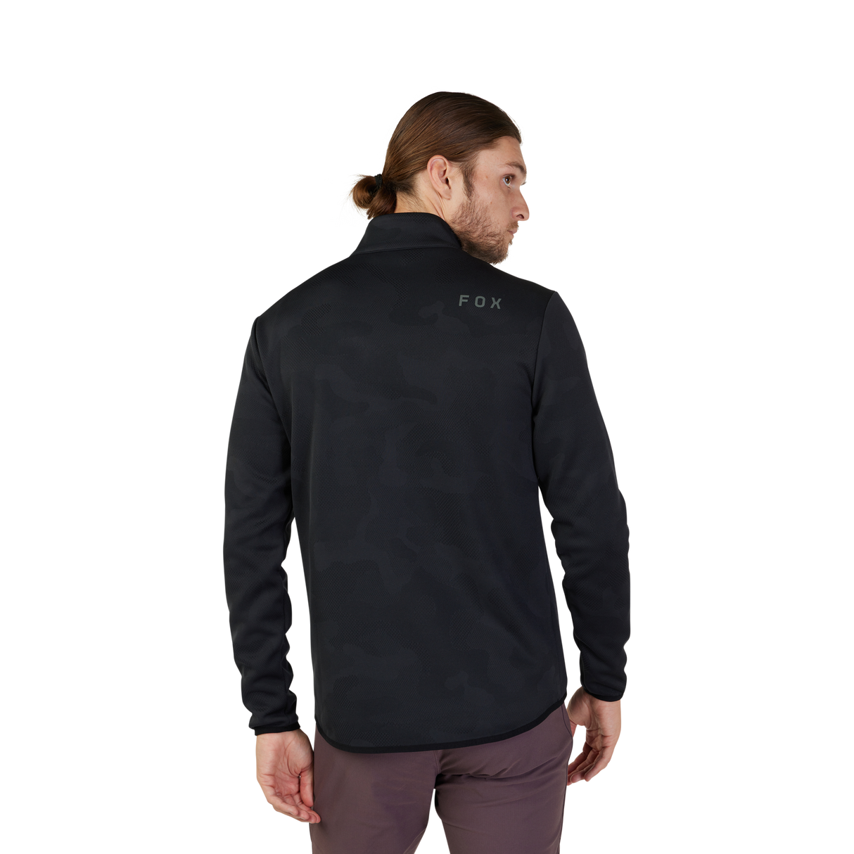 Ranger Mid-Layer Front Zip - Black