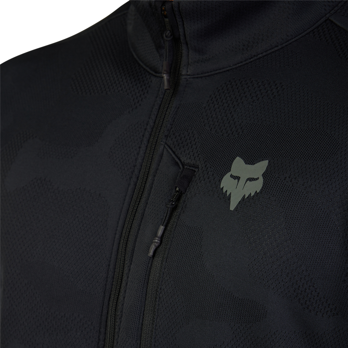 Ranger Mid-Layer Front Zip - Black