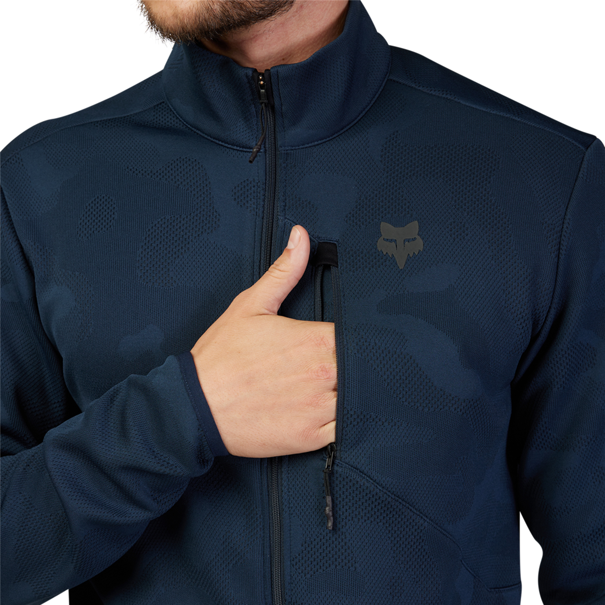 Ranger Mid-Layer Front Zip - Midnight