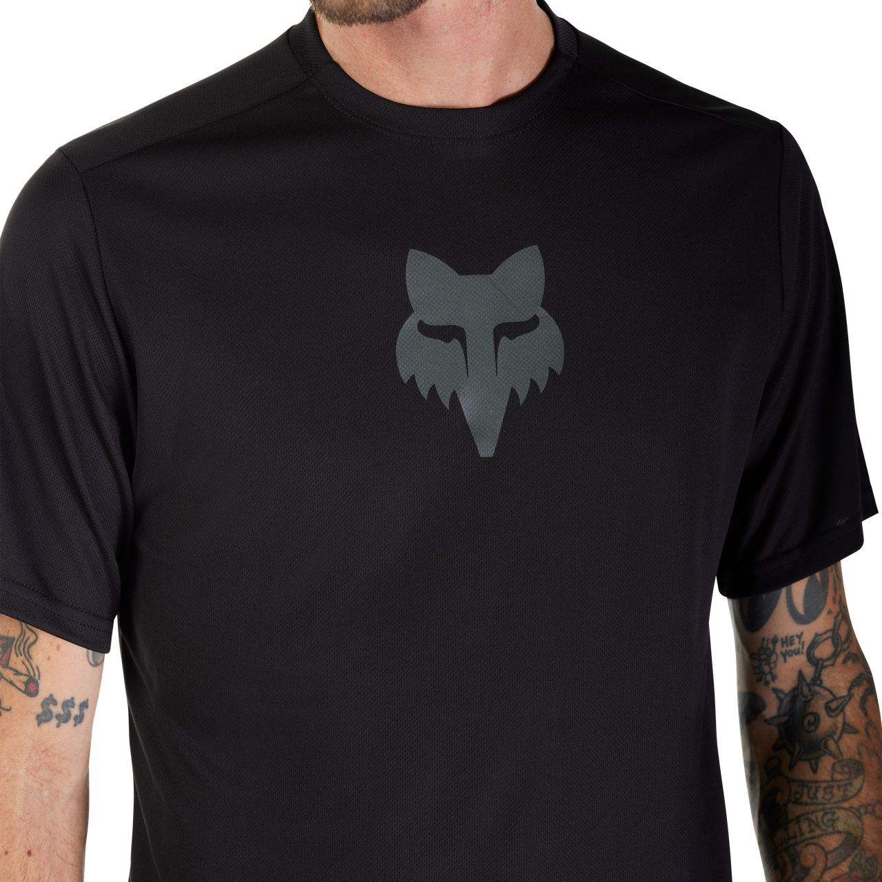 Ranger Short Sleeve Jersey Fox Head - Black