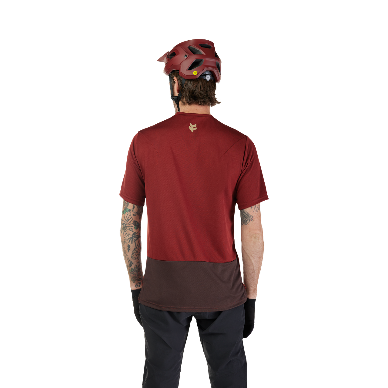 Ranger Short Sleeve Jersey Wordmark - Rust