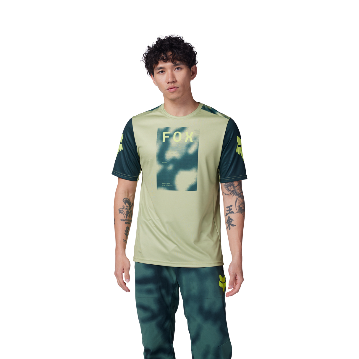 Ranger Short Sleeve Jersey Race Taunt - Pale Green