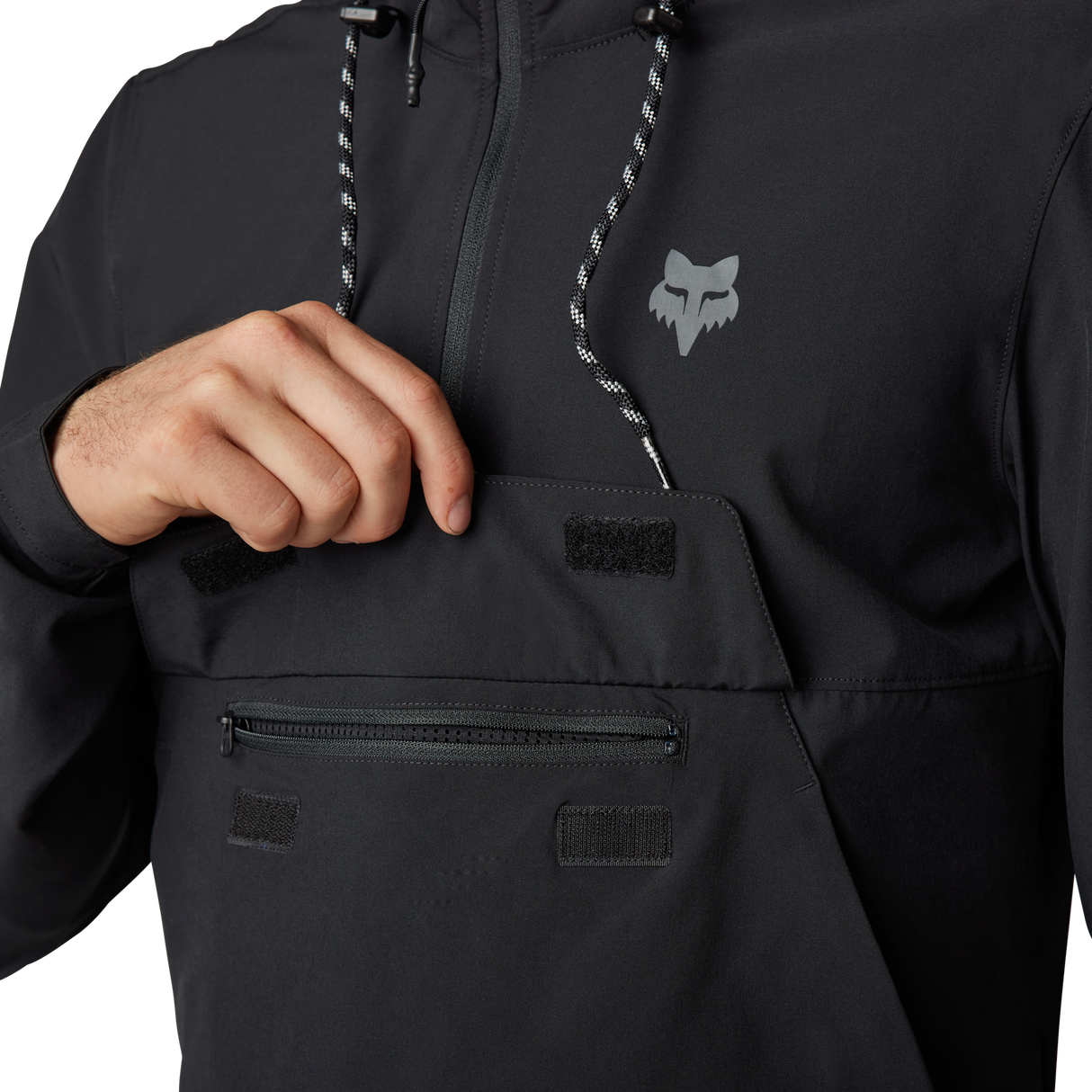 Ranger Wind Pullover - Black