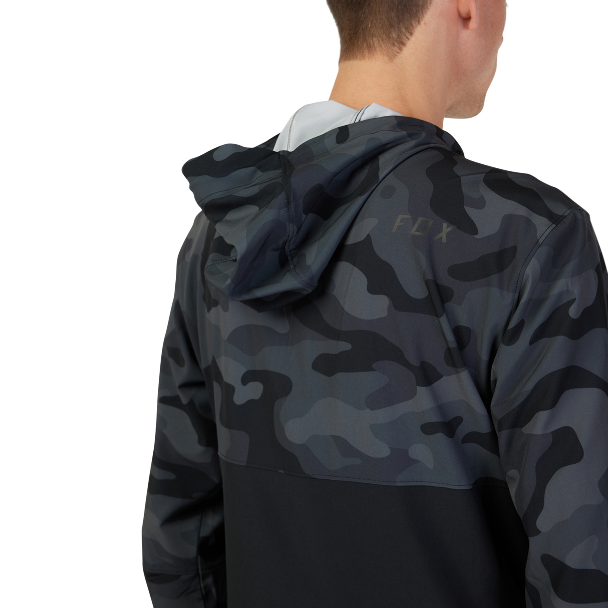 Ranger Wind Pullover - Black Camo