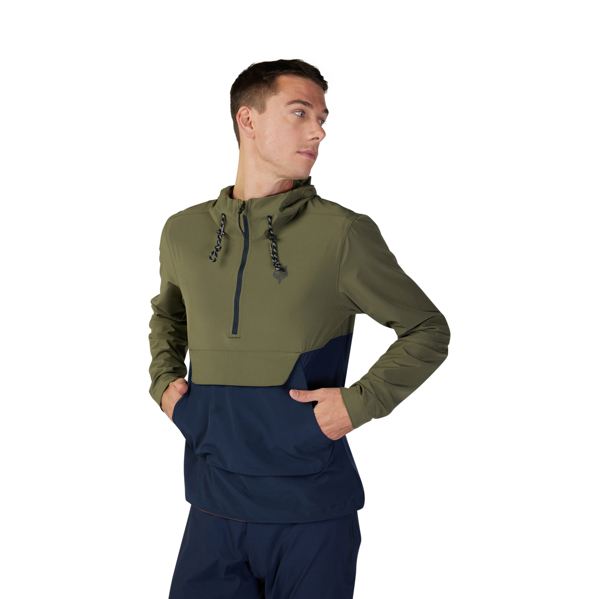 Ranger Wind Pullover - Olive Green