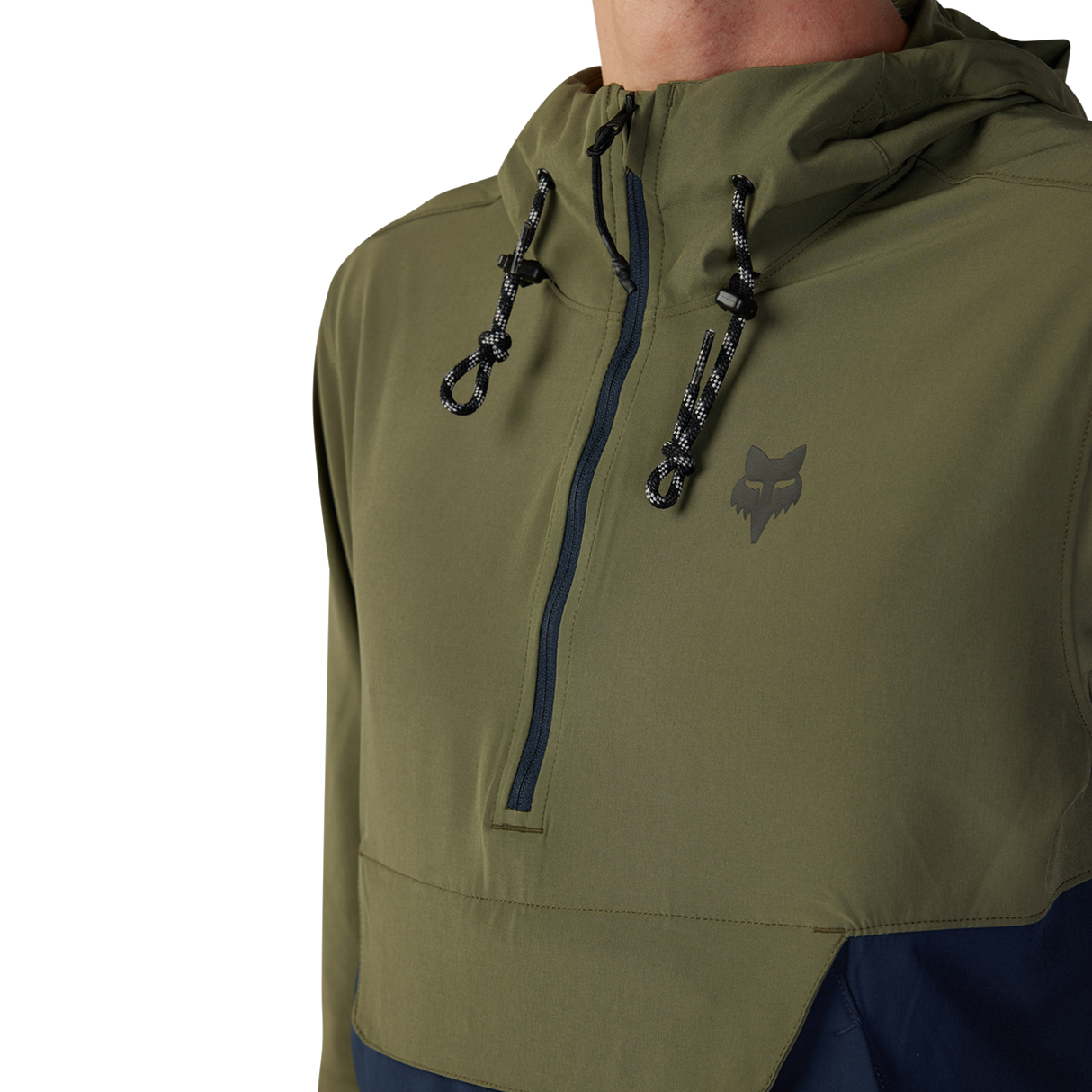 Ranger Wind Pullover - Olive Green