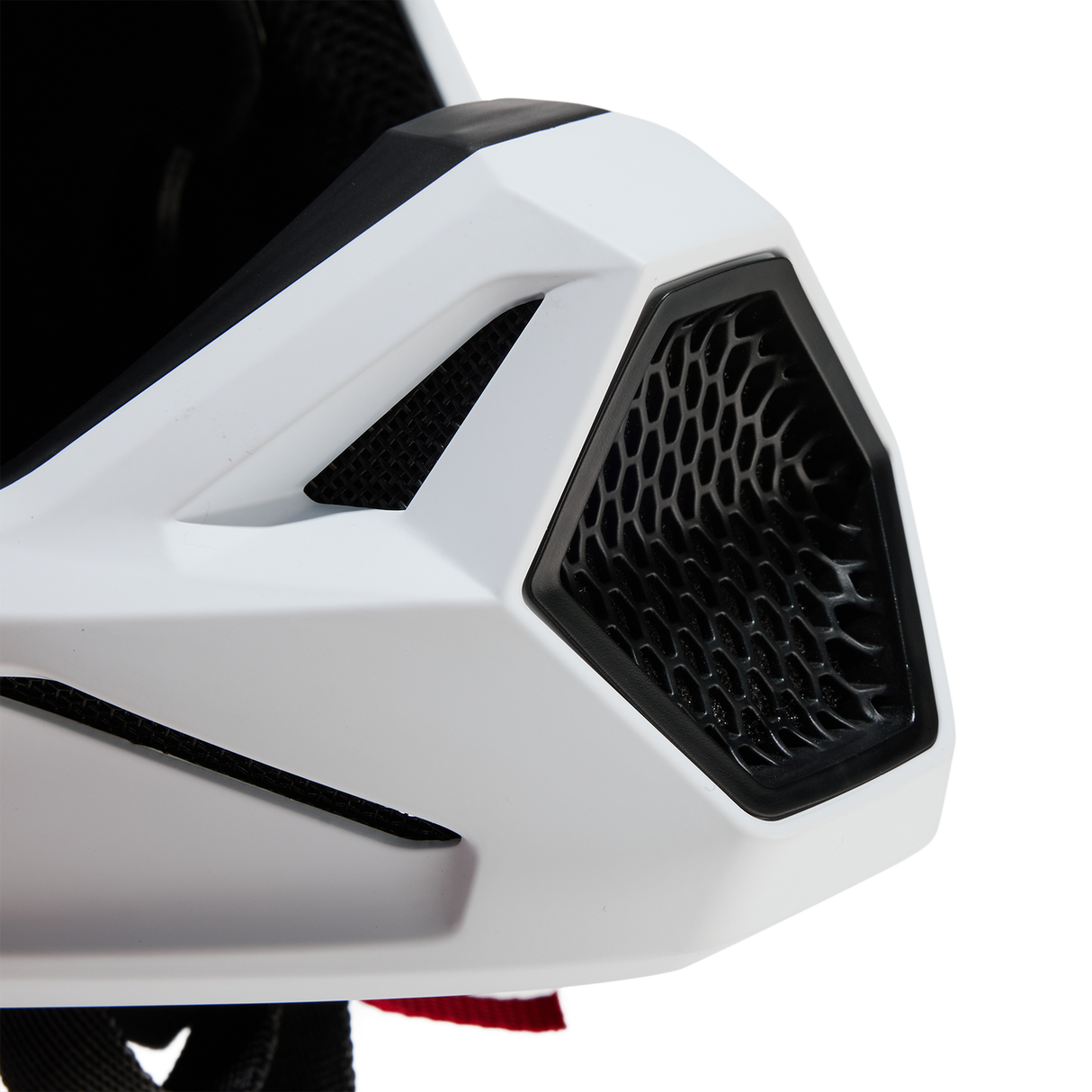 V1 Solid Helm - Matte White