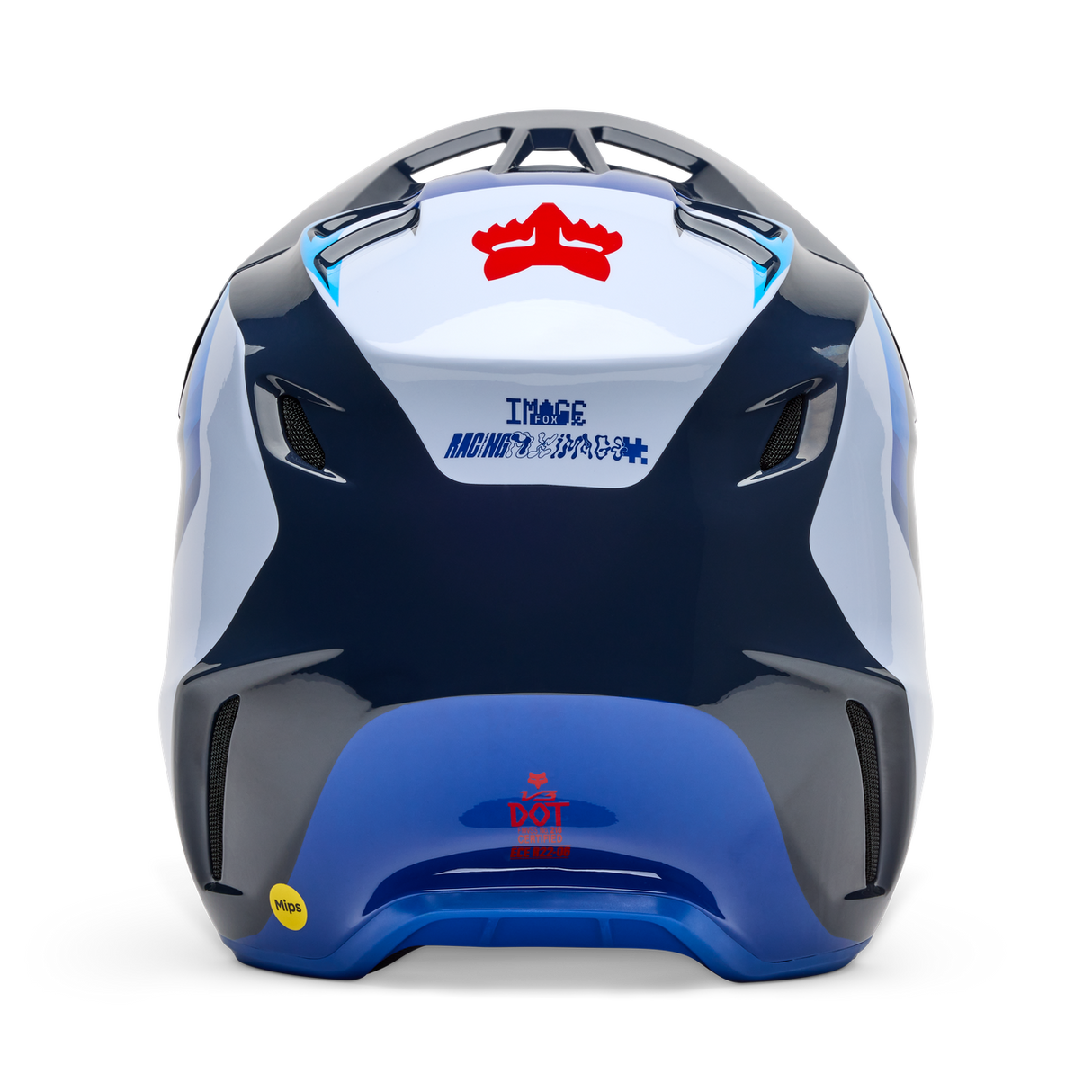 V3 Fade Helm - White/Blue