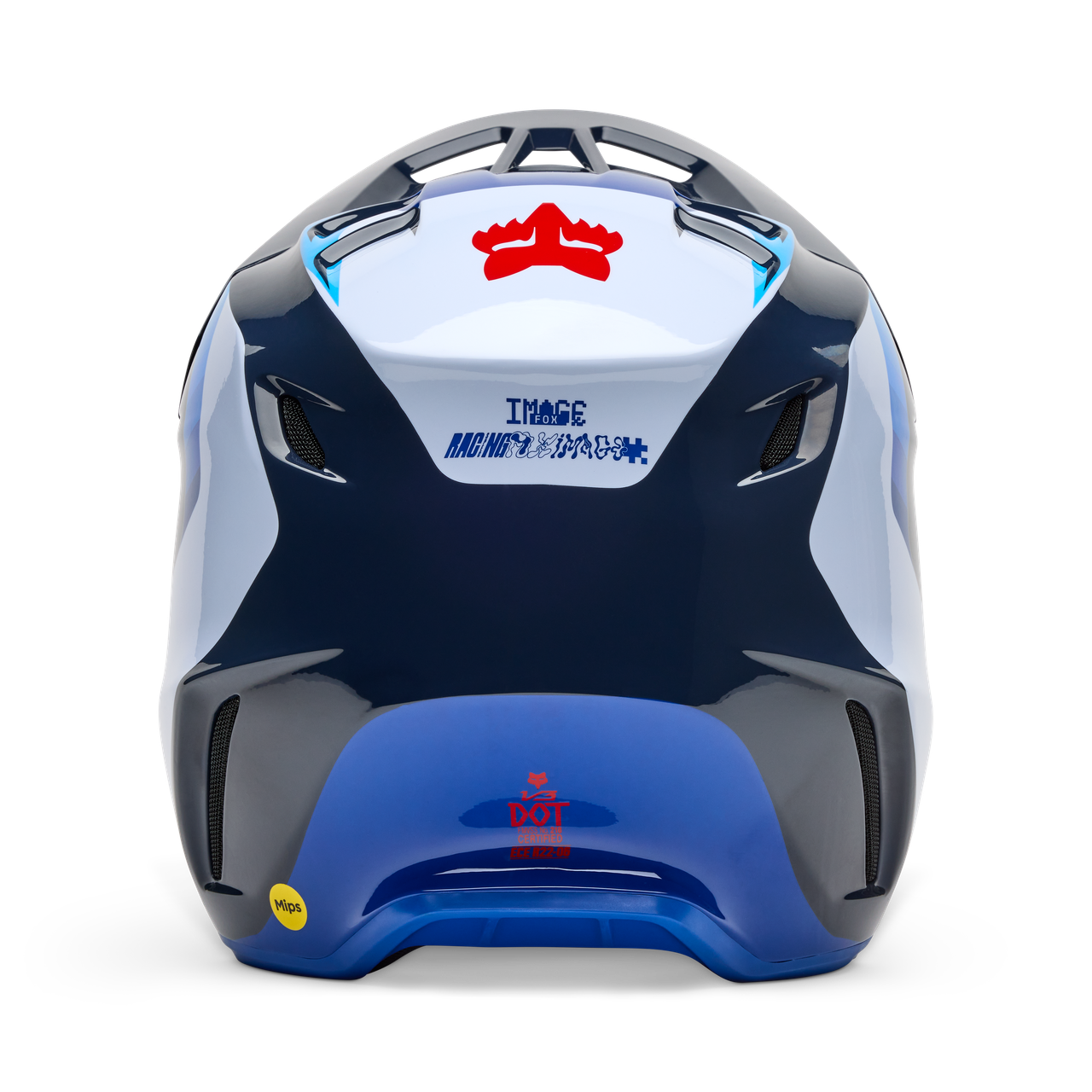 V3 Fade Helm - White/Blue