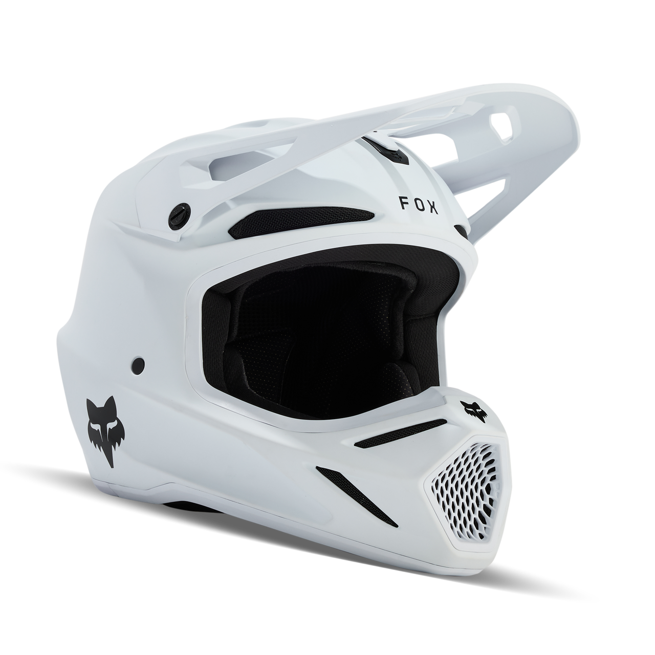 V3 Solid Helm - Matte White