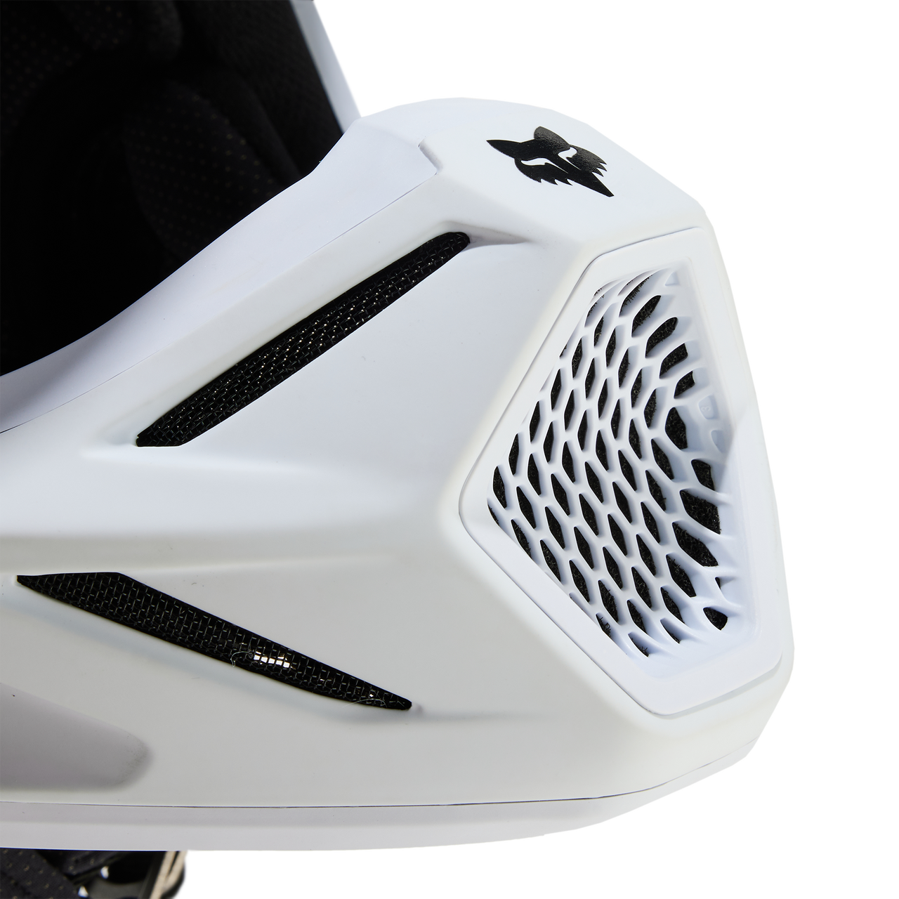 V3 Solid Helm - Matte White